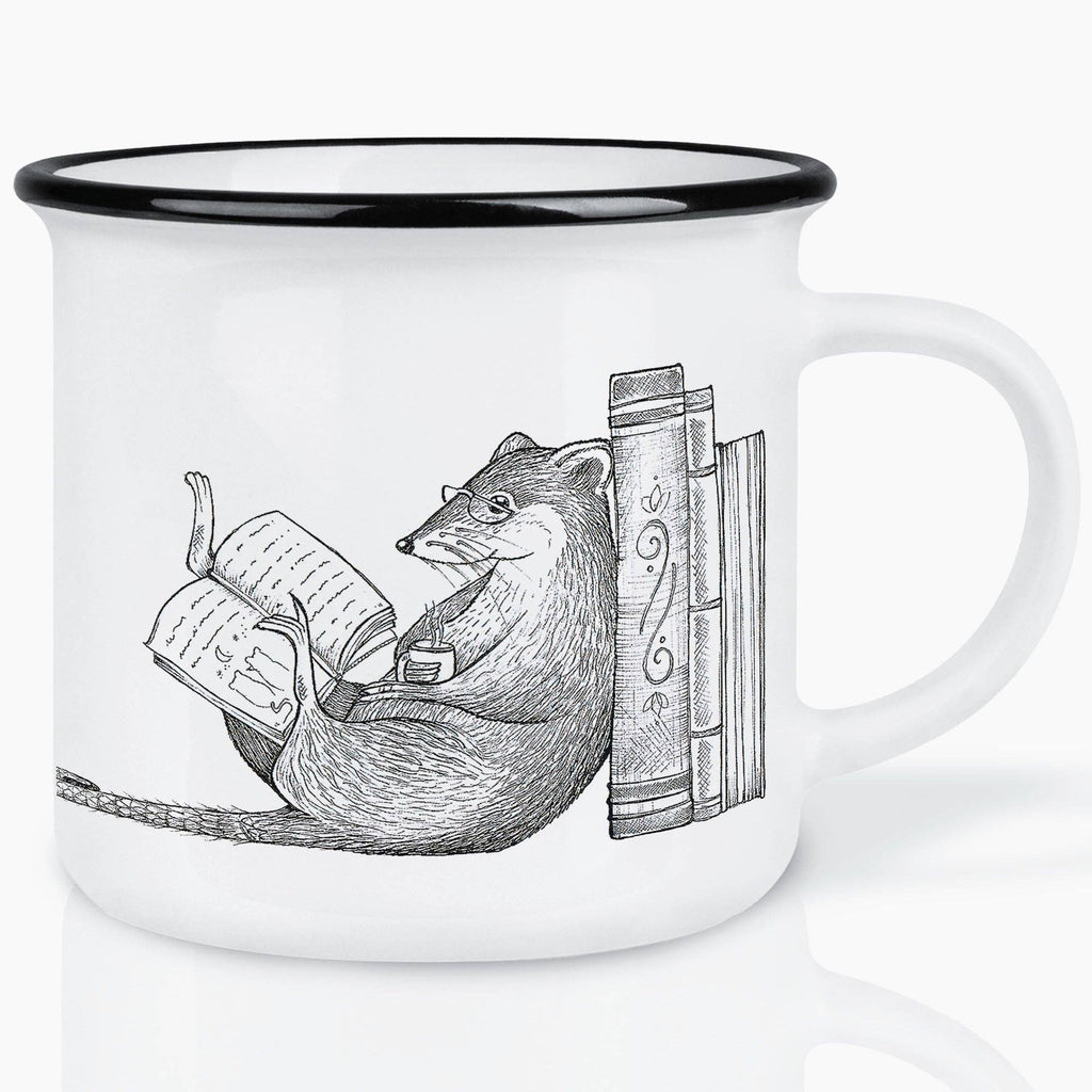 LIGARTI Keramiktasse – Leseratte
