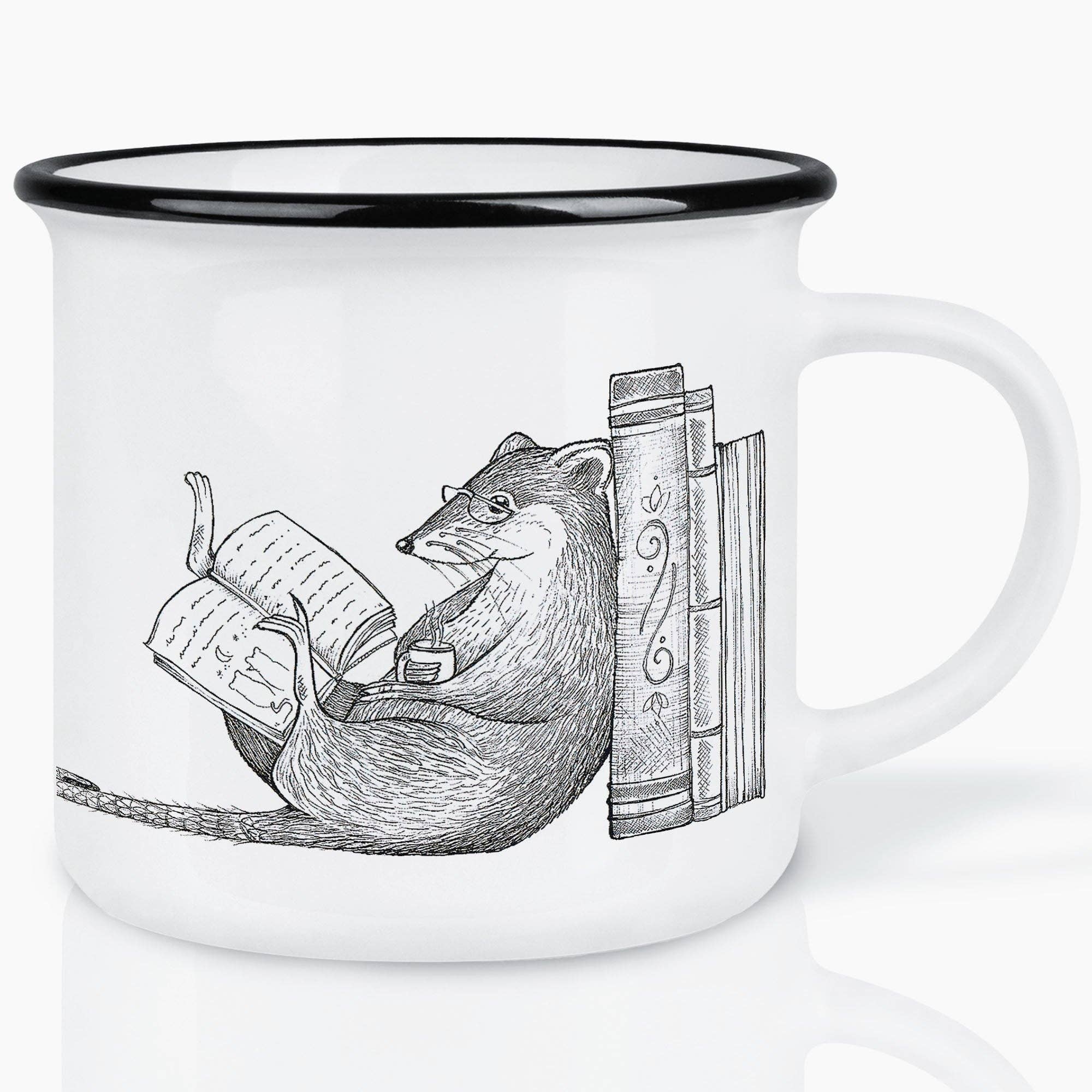 LIGARTI Keramiktasse – Leseratte