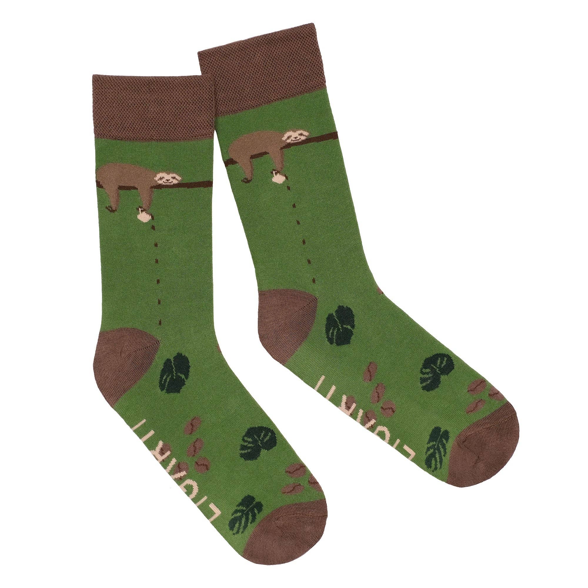 LIGARTI Socken – Faultier: 35-40
