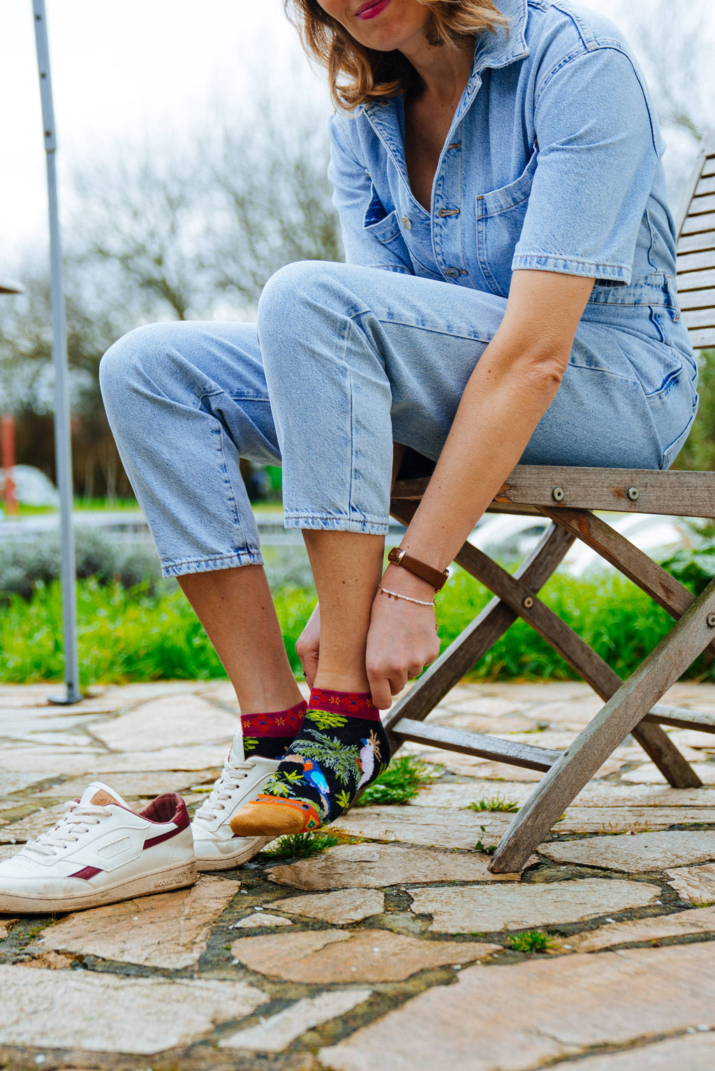 Dub & Drino Ultrakurzsocken TarotCACATUA ultrakurze Damensocken