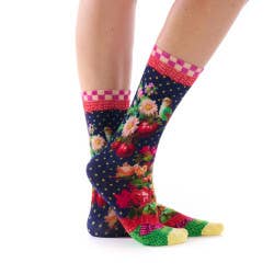 Dub & Drino Bedruckte Nachtschatten‑Socken