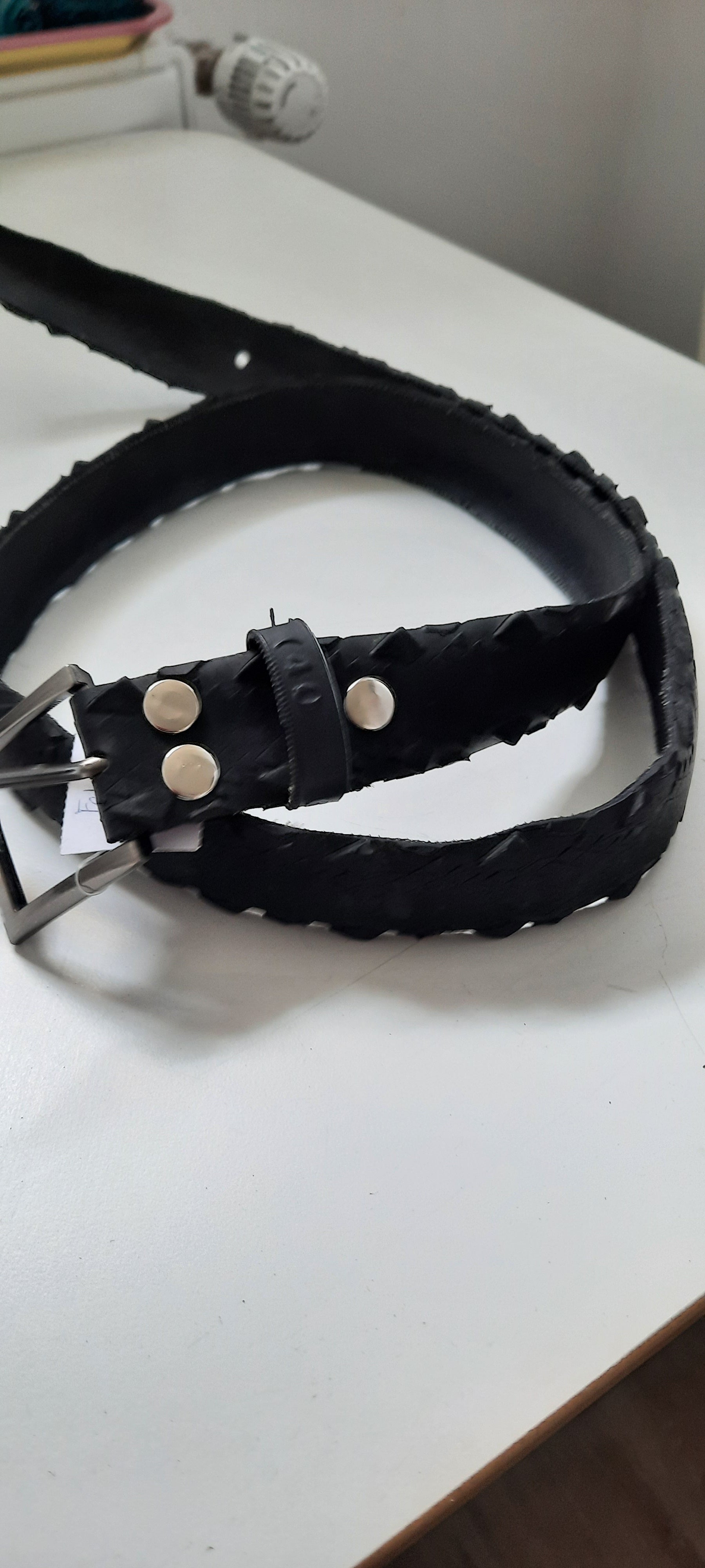 Gürtel aus Fahrradschlauch