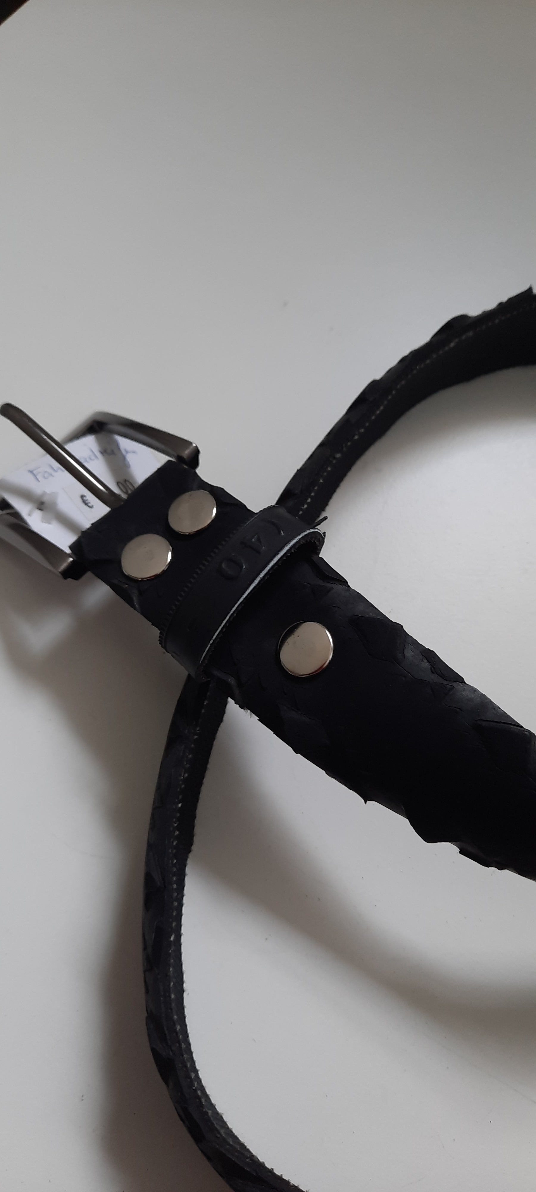 Gürtel aus Fahrradschlauch