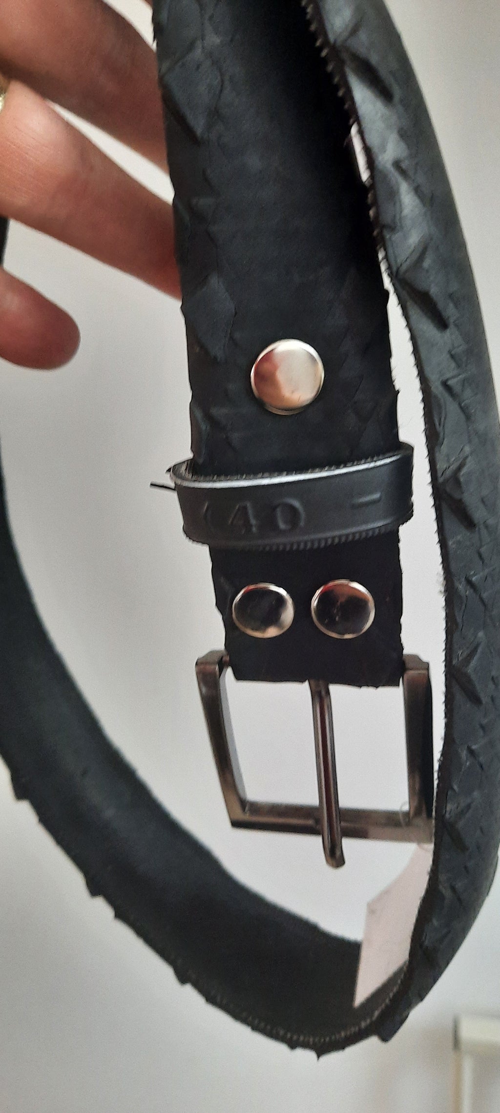 Gürtel aus Fahrradschlauch