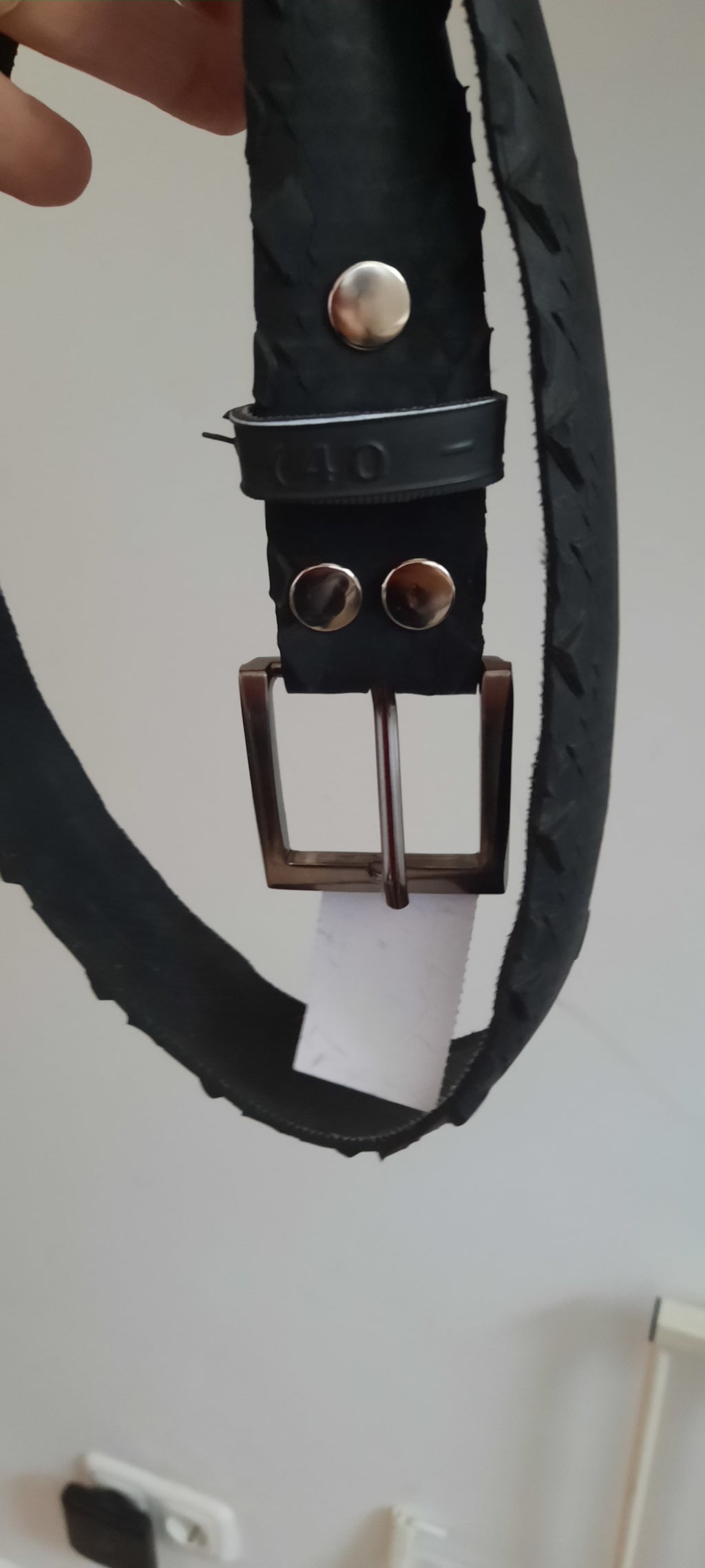 Gürtel aus Fahrradschlauch