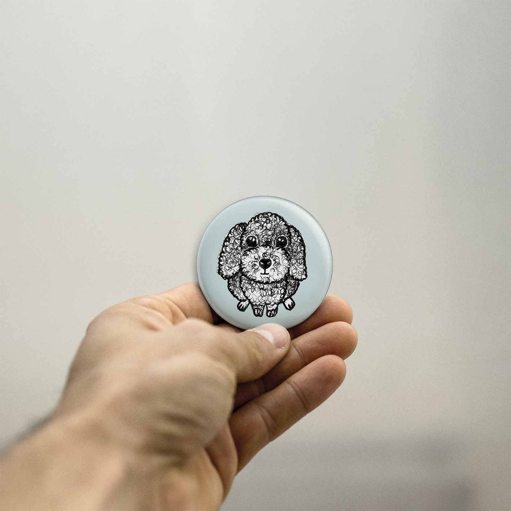 LIGARTI Kühlschrank Magnet - Pudel