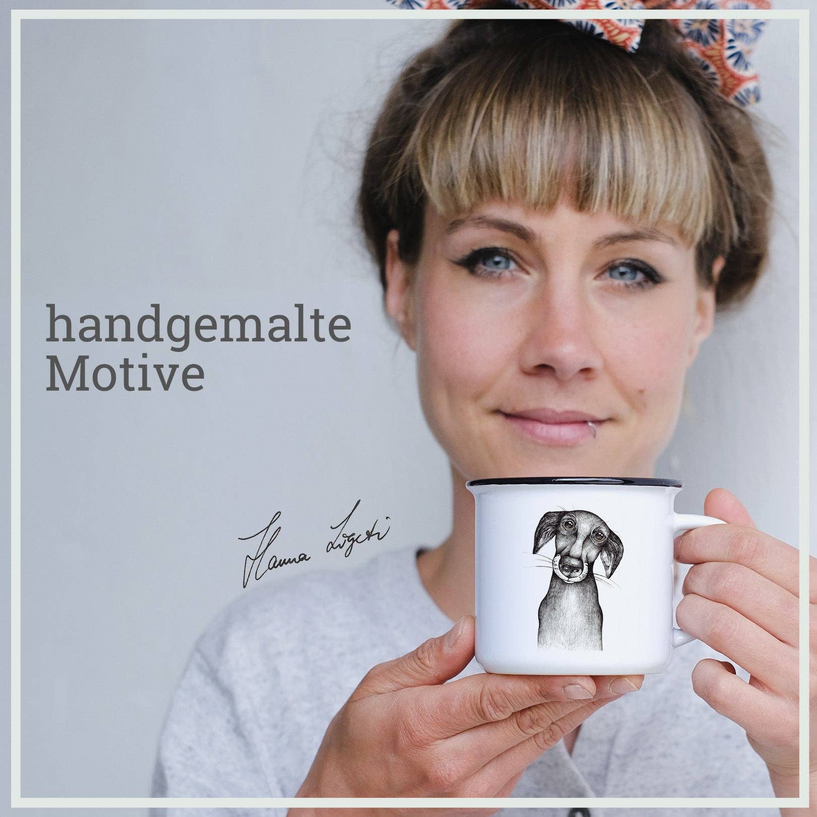 Ligarti Keramiktasse – Hund