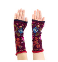 Handschuhe Bloom Fäustlinge mit Blumen von FIL DE JOUR