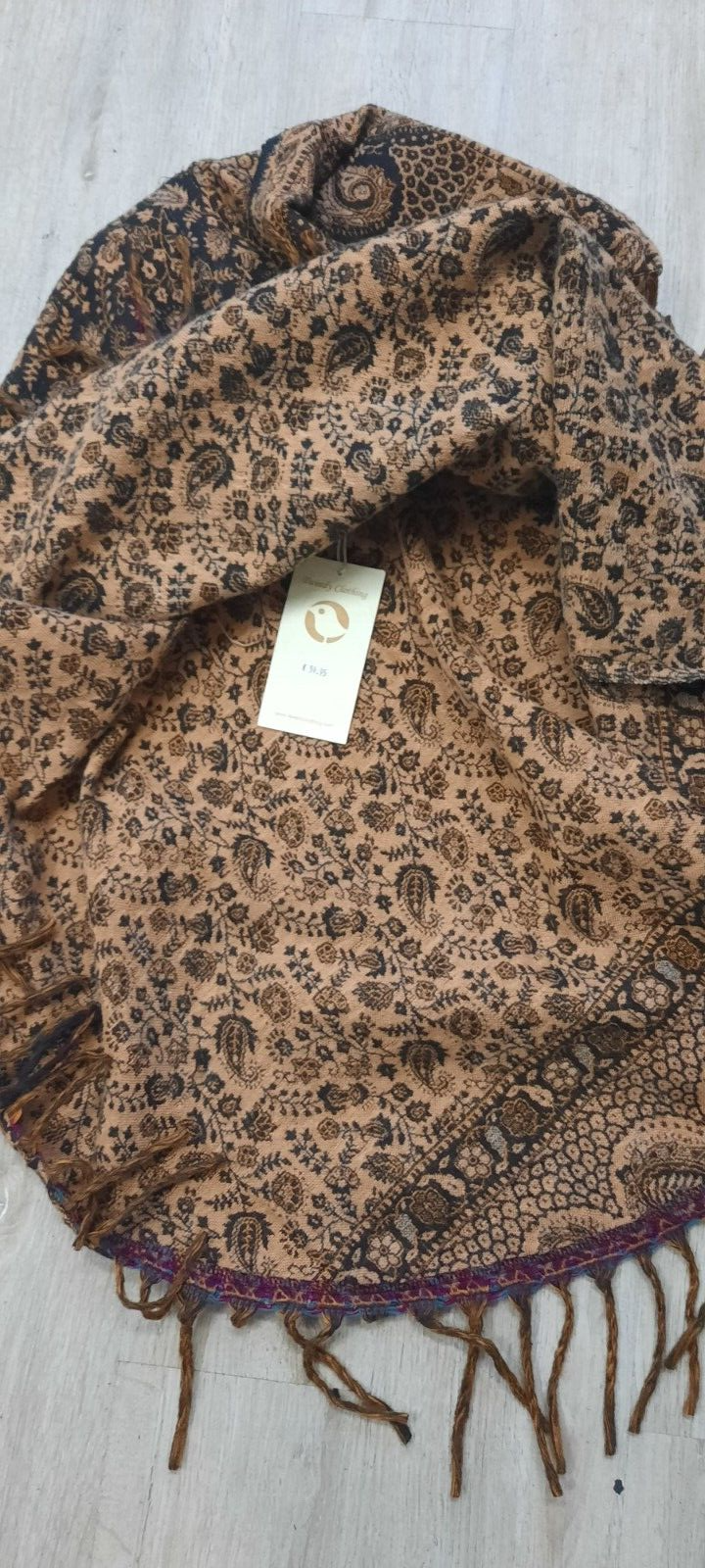 Poncho von Tweedy Clothing Recycling Plastikflaschen Handmade Vegan10