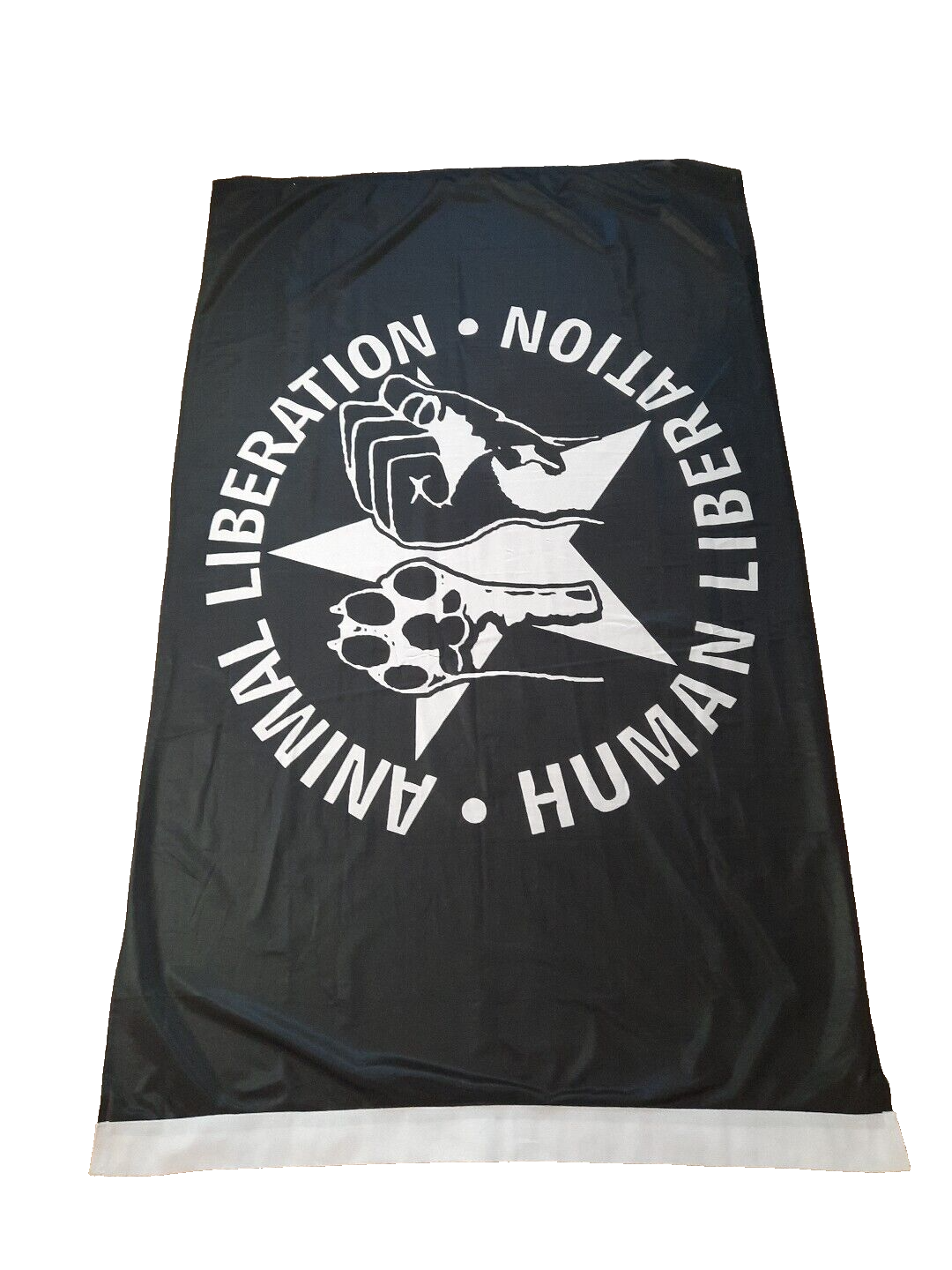 WESERFLAGGEN Fahne Animal Liberation Human Liberation2