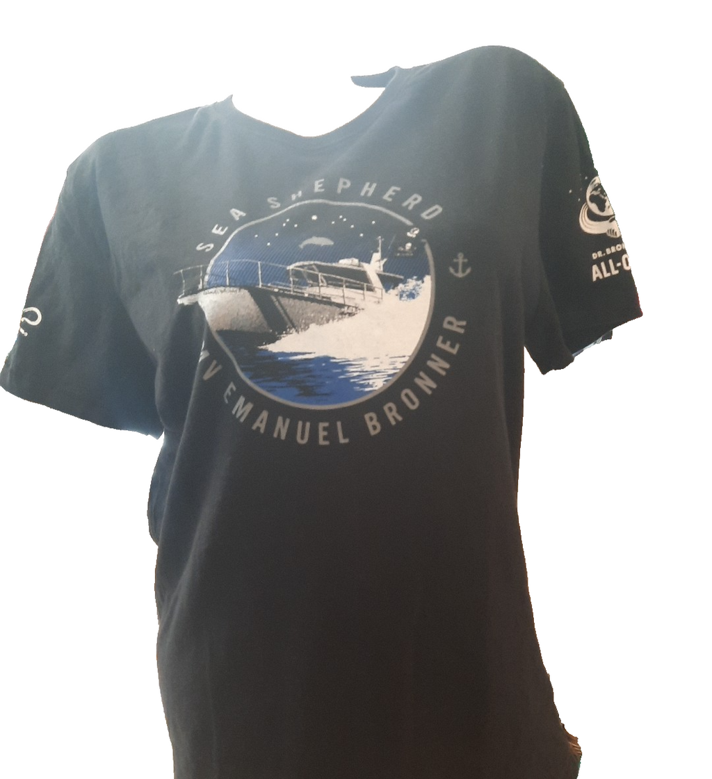 Sea shepherd T Shirt MV EMANUEL BRONNER1