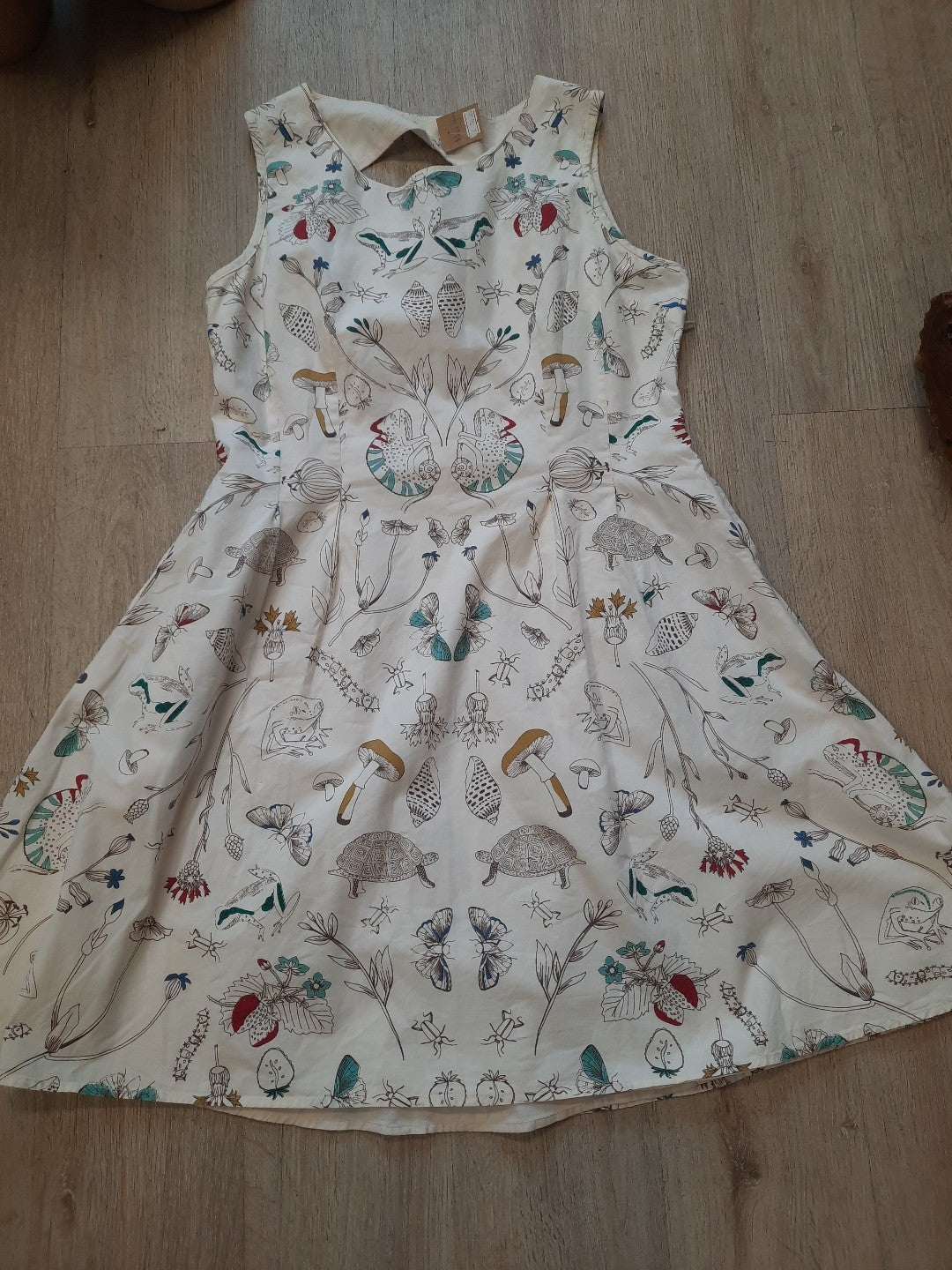 Yumi Kleid Froschbienenschildkröte Pilze Ausgefallen 10