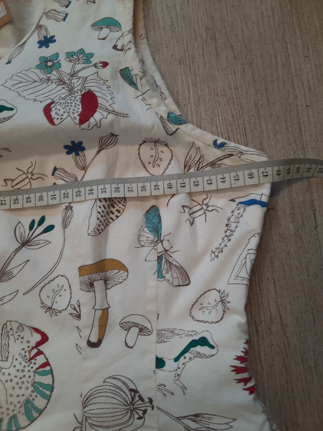 Yumi Kleid Froschbienenschildkröte Pilze Ausgefallen 11