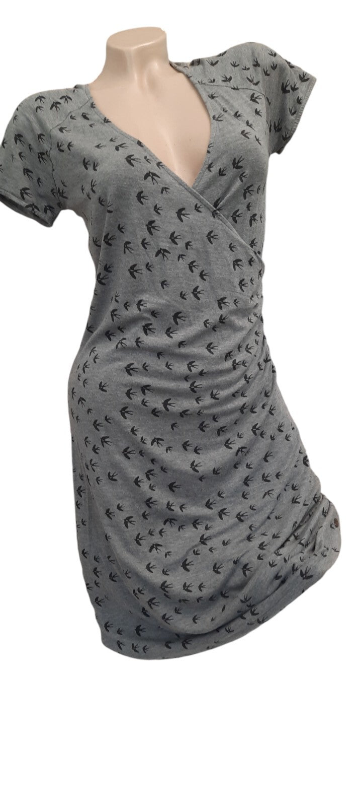 Armedangels Kleid  Tauben Vögel1