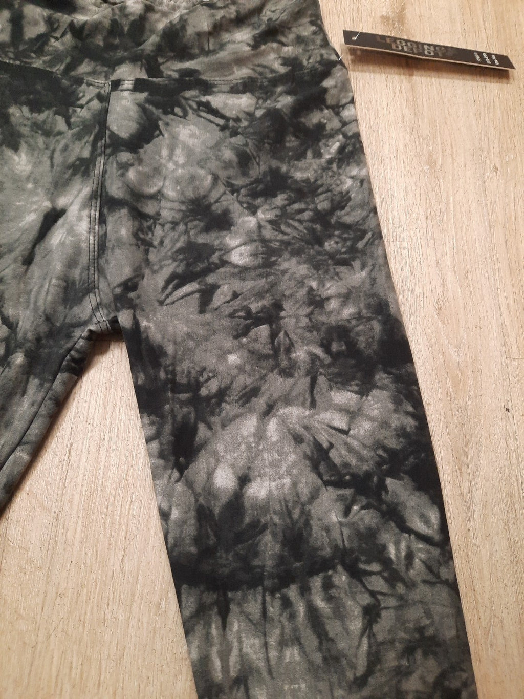 Leggings damen Batikmuster im YogaStil, bedruckt4