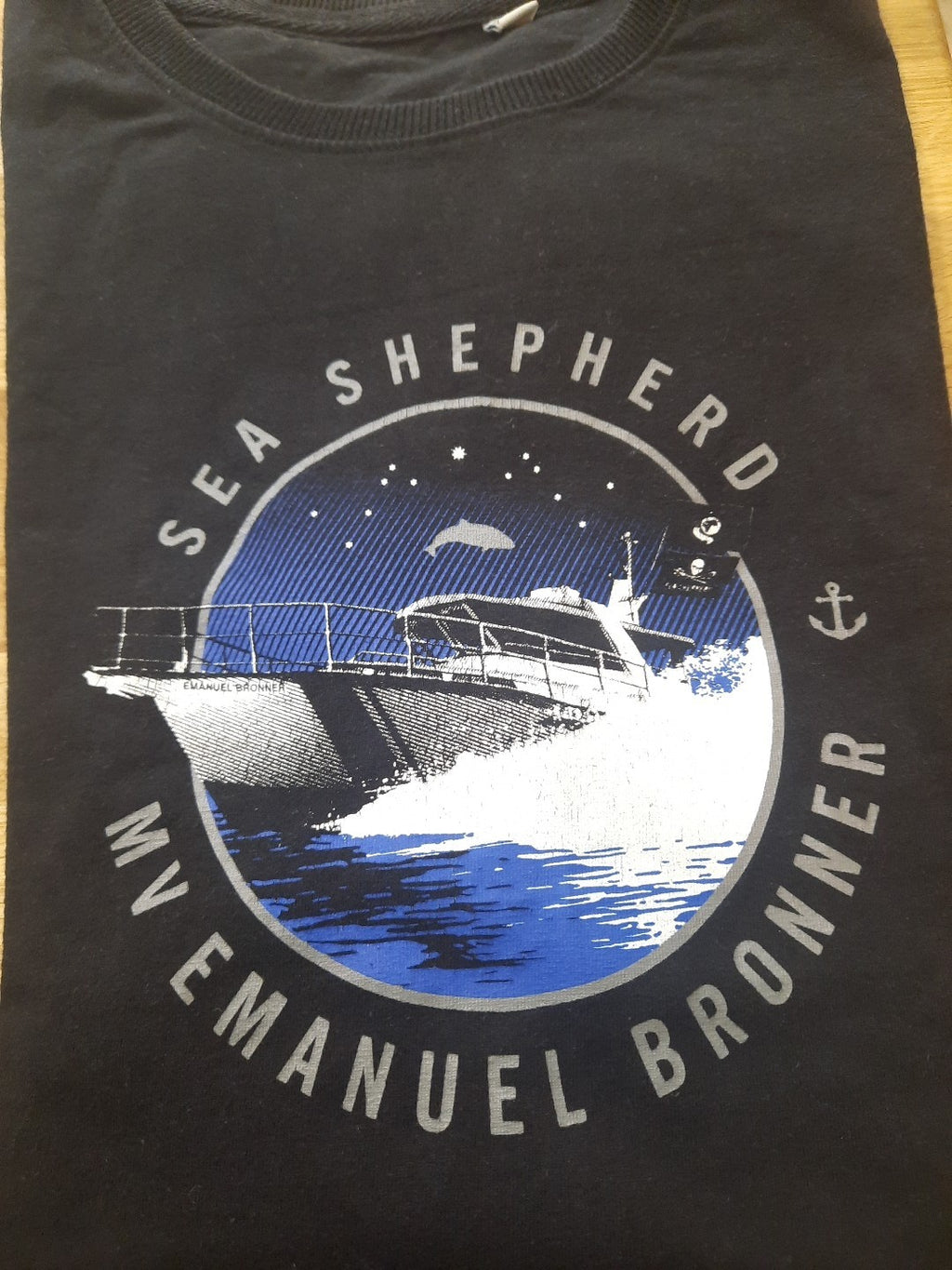 Sea shepherd T Shirt MV EMANUEL BRONNER11