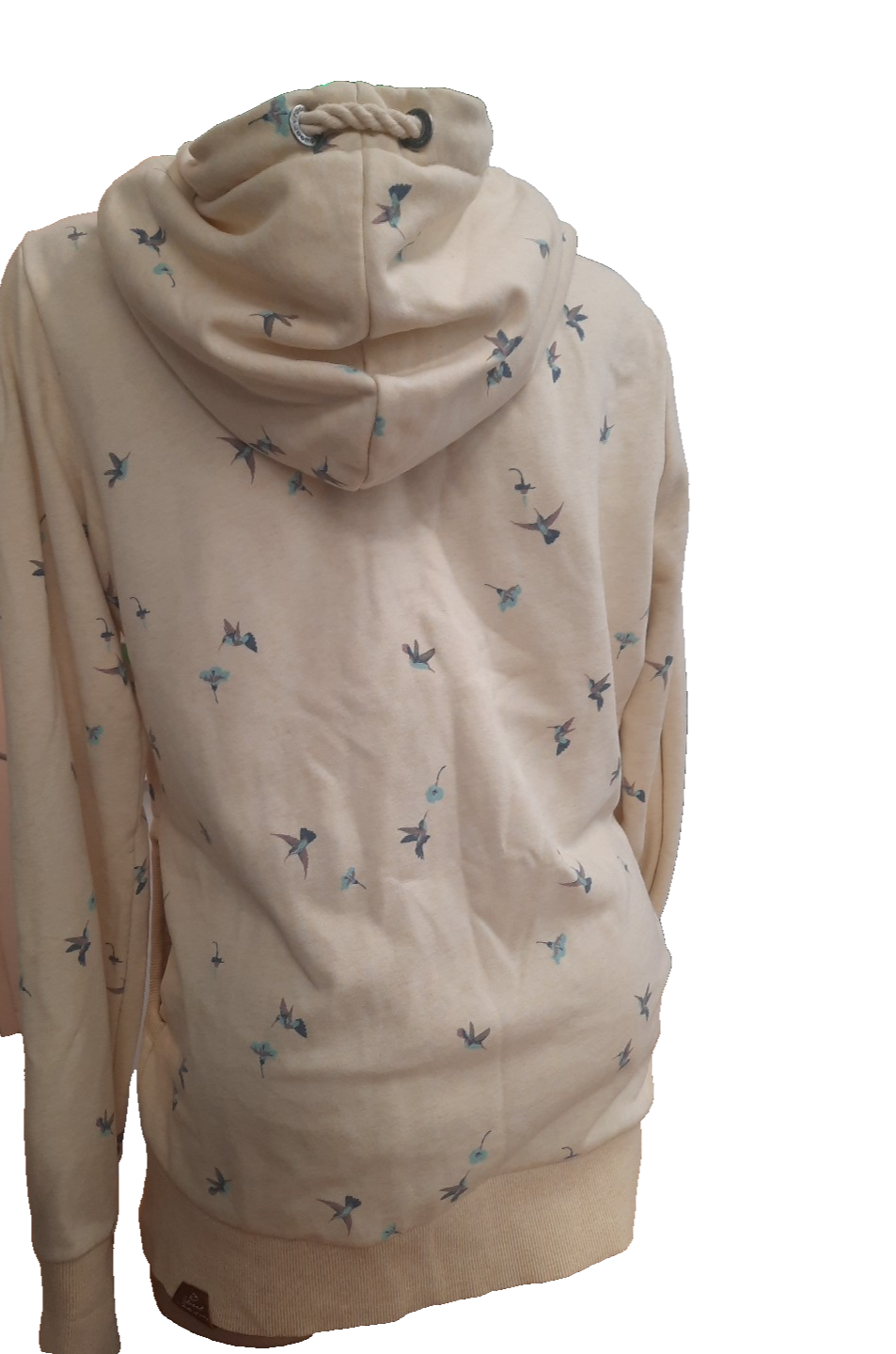 Ragwear Sweatjacke mit  Taschen Kolibri Vegan Gelbstichig10