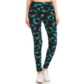 Leggings damen Batik muster im YogaStil, bedruckt0