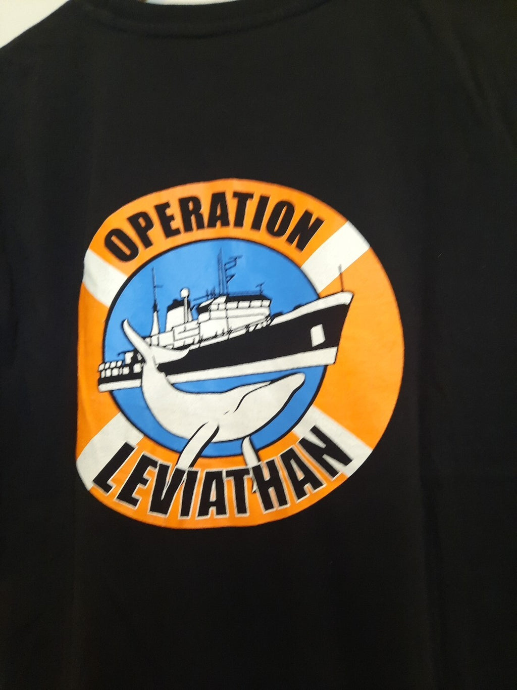 Sea Shepherd  T shirt Operation Leviathan 3