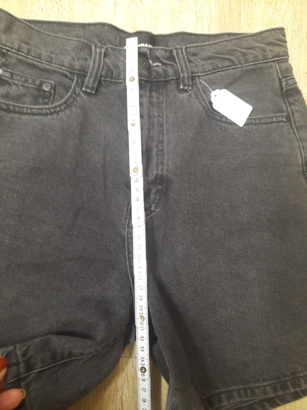 Armedangels DENIM SHORT  aus recycelter Baumwolle Bermuda high waist detoxdenim16