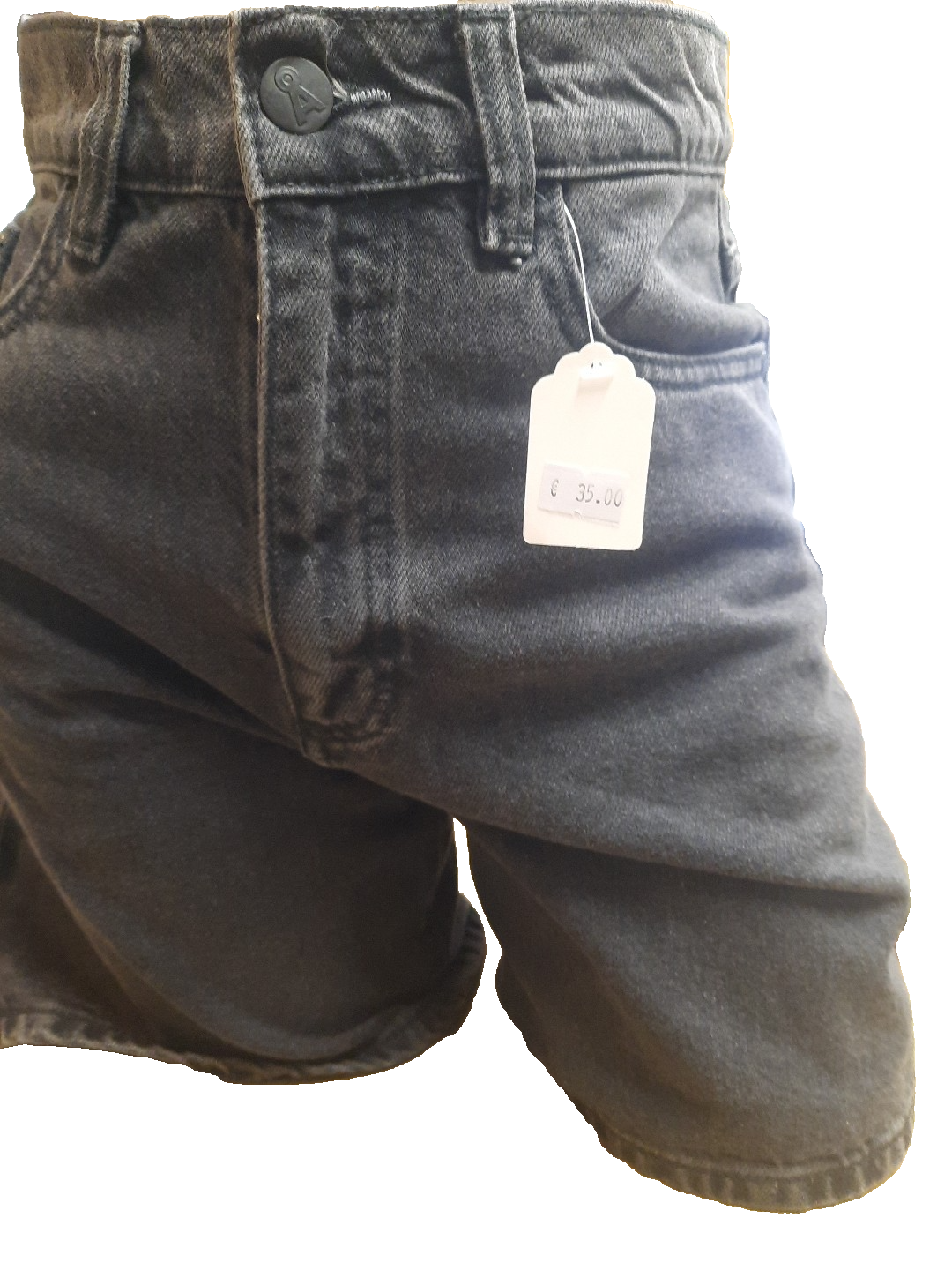 Armedangels DENIM SHORT  aus recycelter Baumwolle Bermuda high waist detoxdenim10