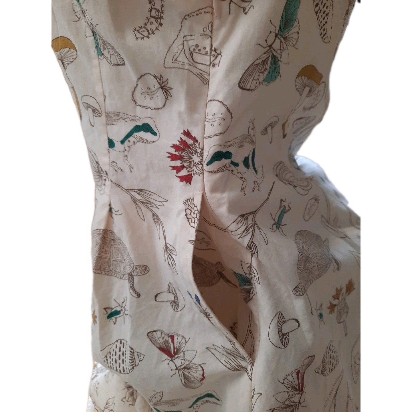 Yumi Kleid Froschbienenschildkröte Pilze Ausgefallen 4