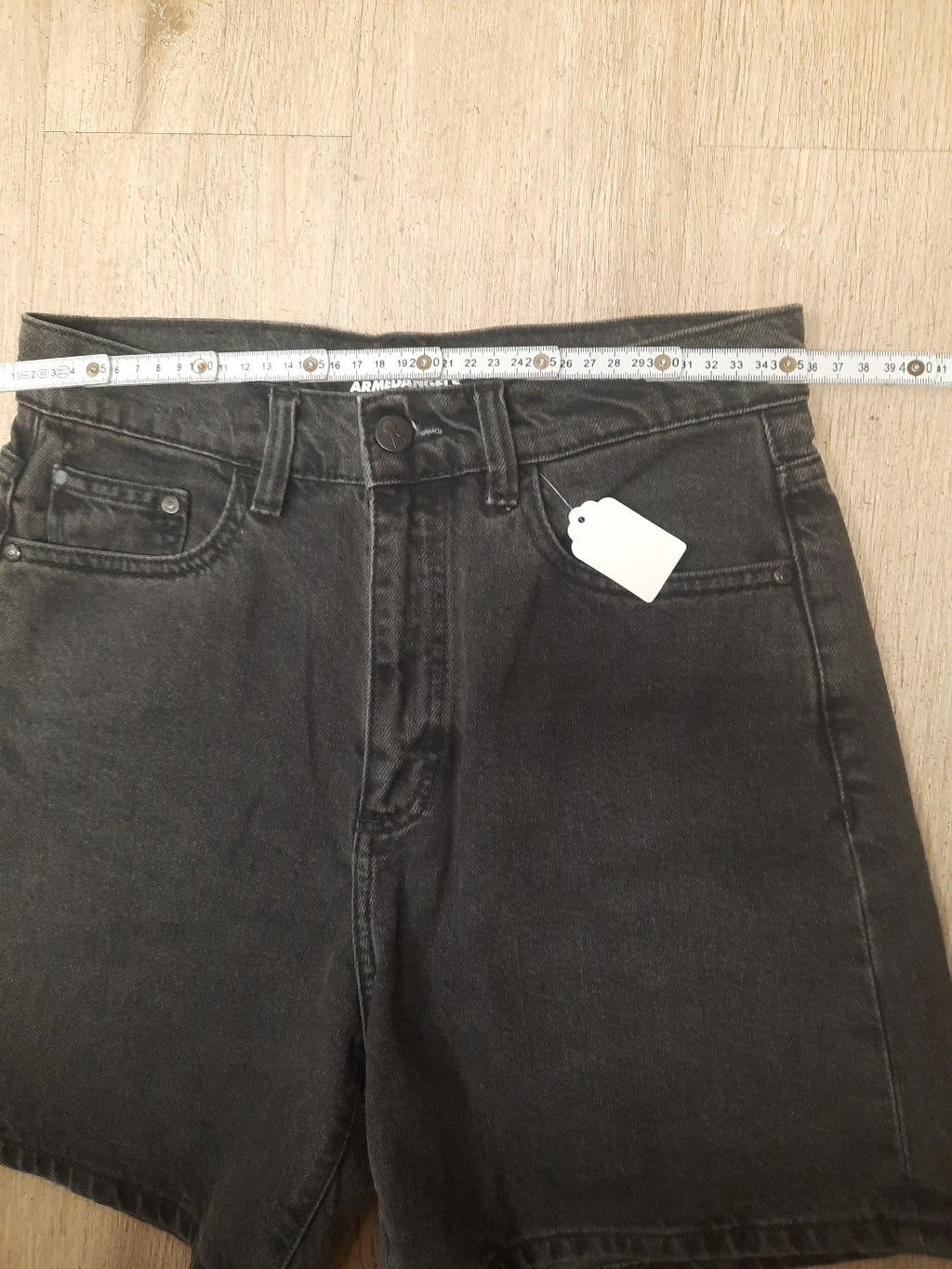 Armedangels DENIM SHORT  aus recycelter Baumwolle Bermuda high waist detoxdenim13