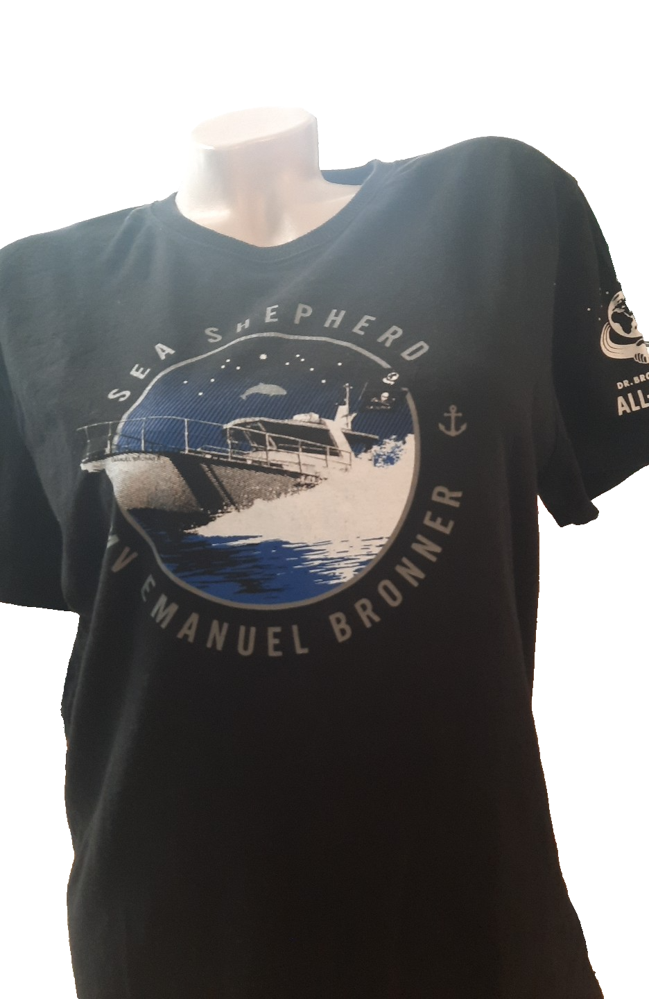 Sea shepherd T Shirt MV EMANUEL BRONNER3