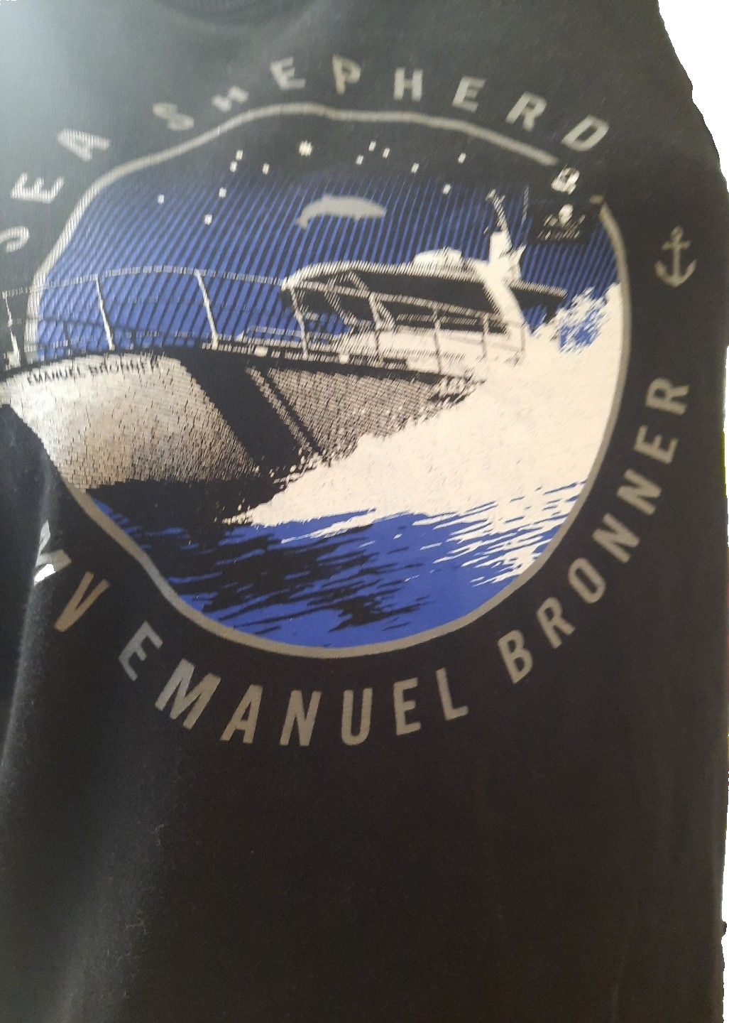Sea shepherd T Shirt MV EMANUEL BRONNER6