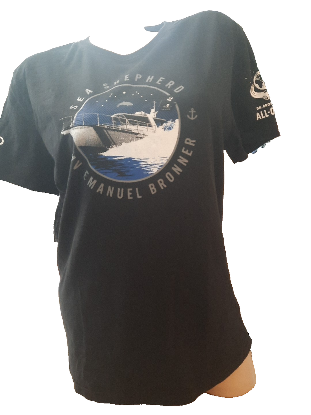 Sea shepherd T Shirt MV EMANUEL BRONNER2