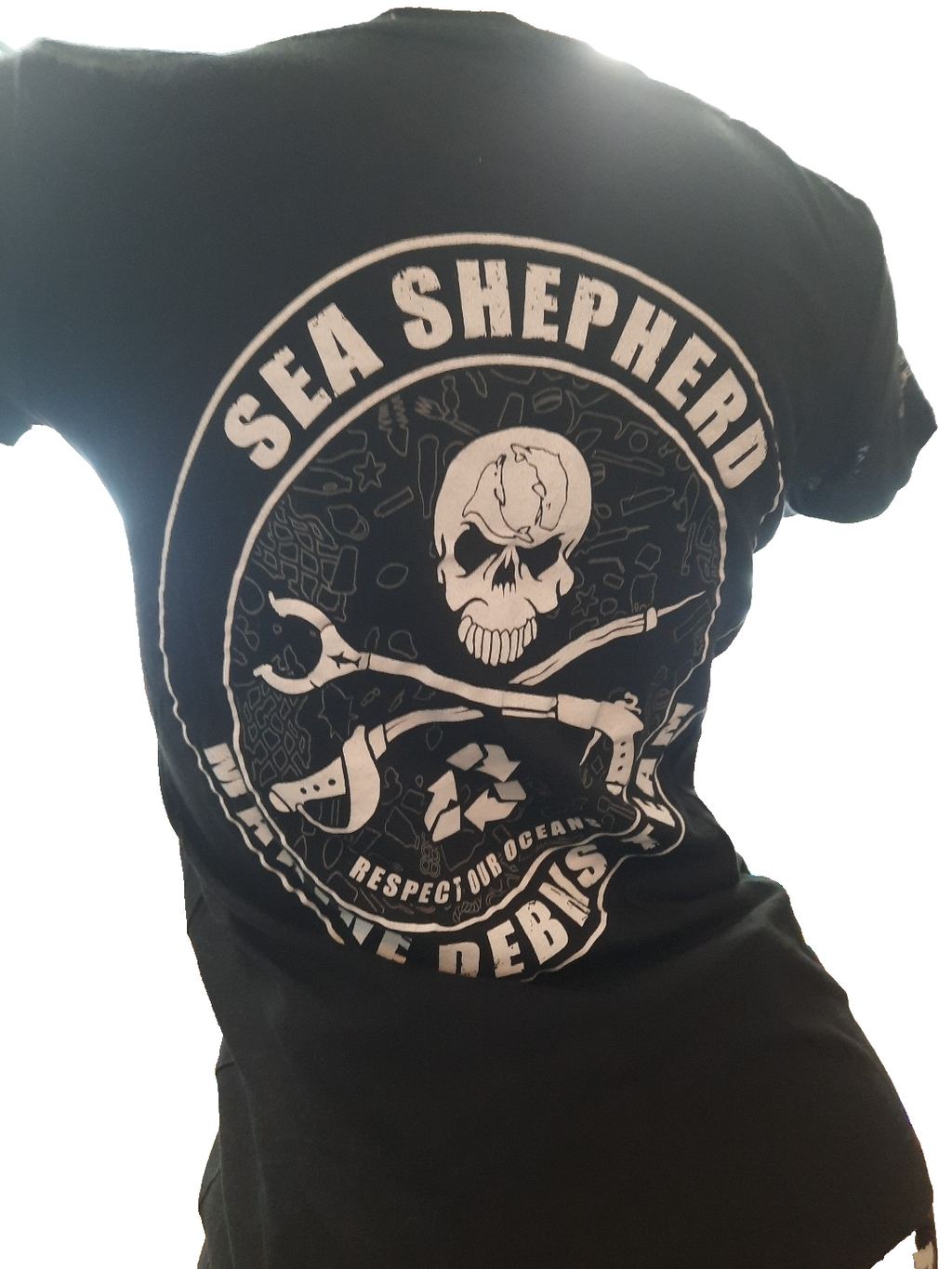 Sea Shepherd Damen t shirt MARINE DEBRIS TEAM5