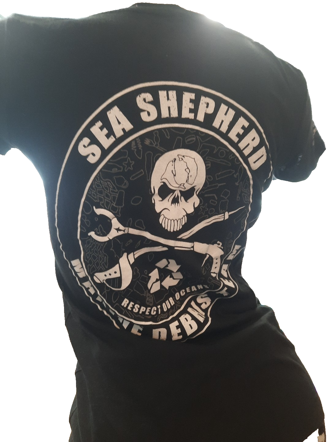 Sea Shepherd Damen t shirt MARINE DEBRIS TEAM5
