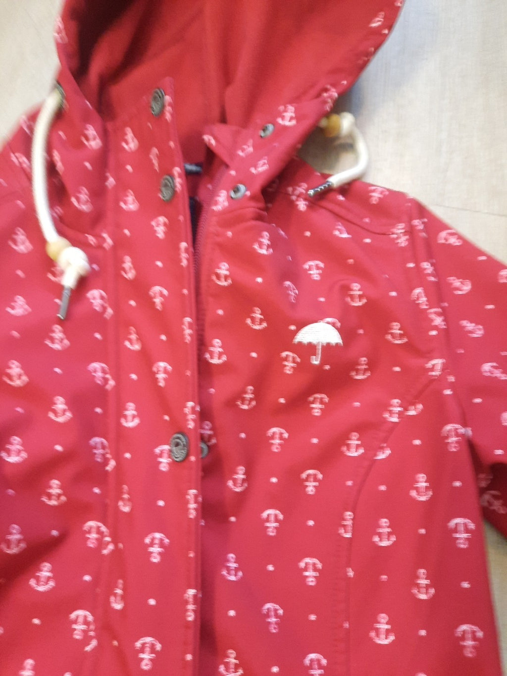 Schmuddelwedda softshell gr xs Anker Regenparka4