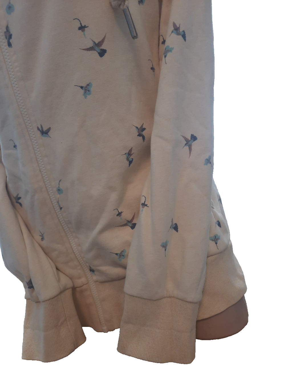 Ragwear Sweatjacke mit  Taschen Kolibri Vegan Gelbstichig4