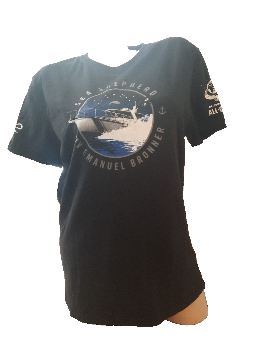 Sea shepherd T Shirt MV EMANUEL BRONNER0