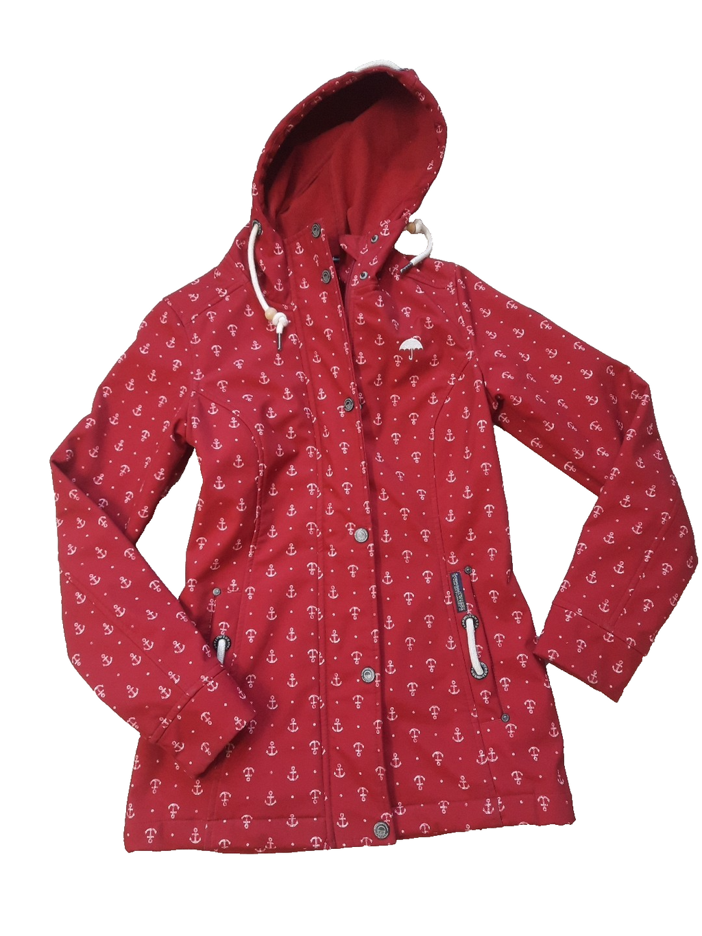 Schmuddelwedda softshell gr xs Anker Regenparka1