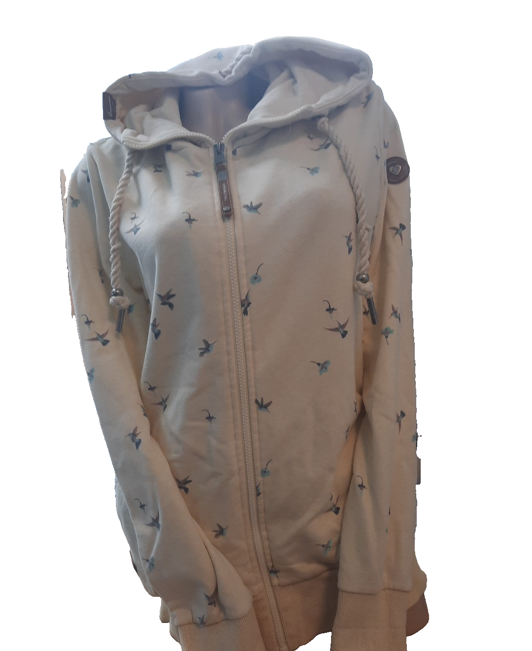 Ragwear Sweatjacke mit  Taschen Kolibri Vegan Gelbstichig0