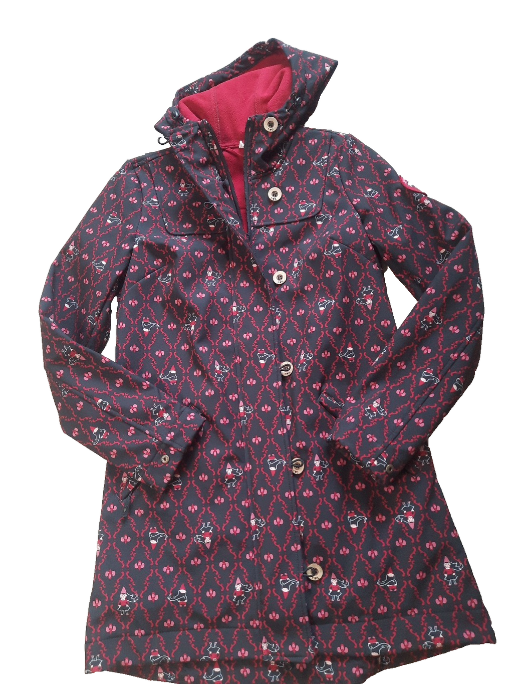 Blutsgeschwister Softshell Parka ausgefallen  Regenparka Zwerge15