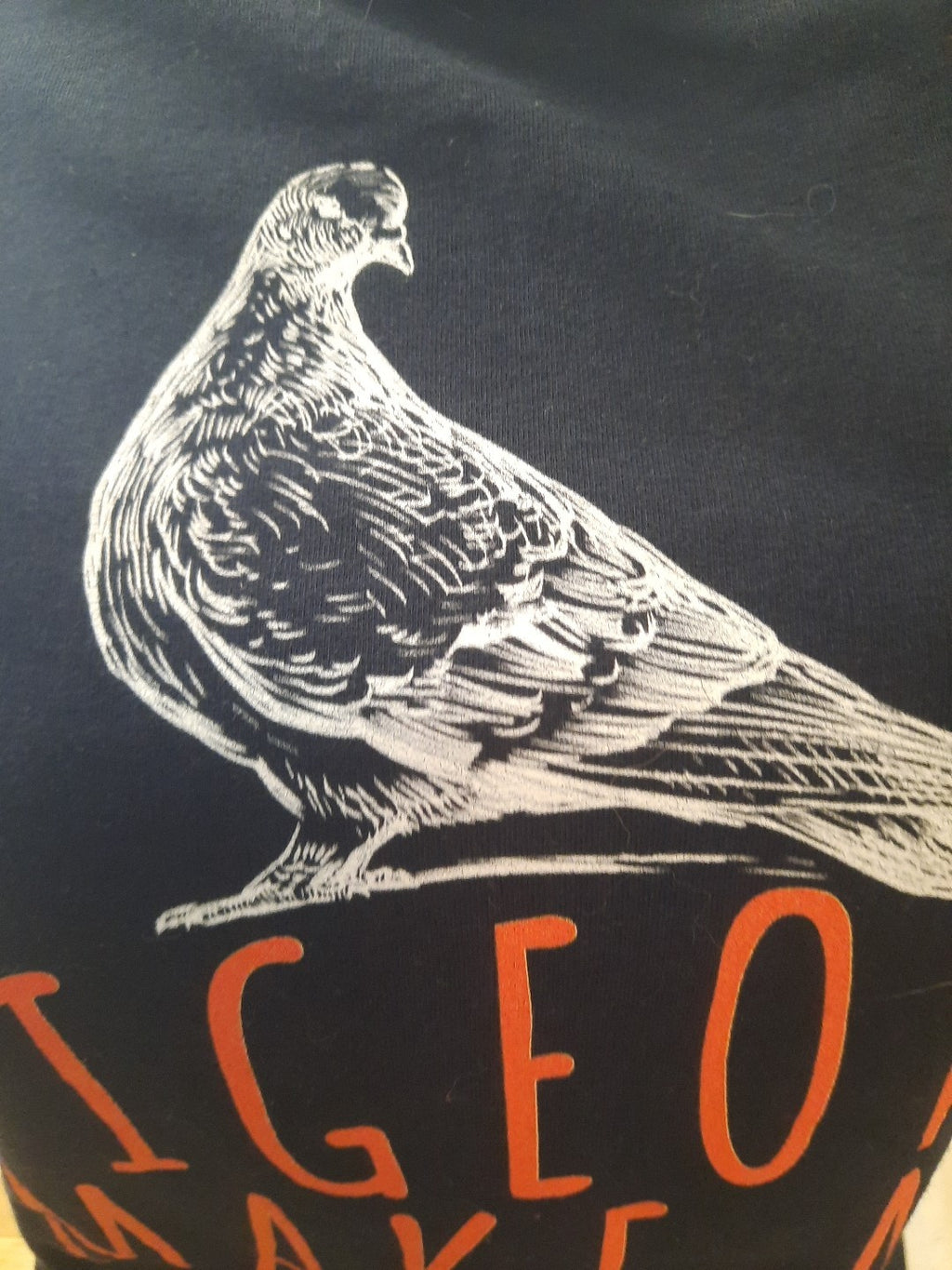 Damen tshirt PIGEONS MAKE ME HAPPY3