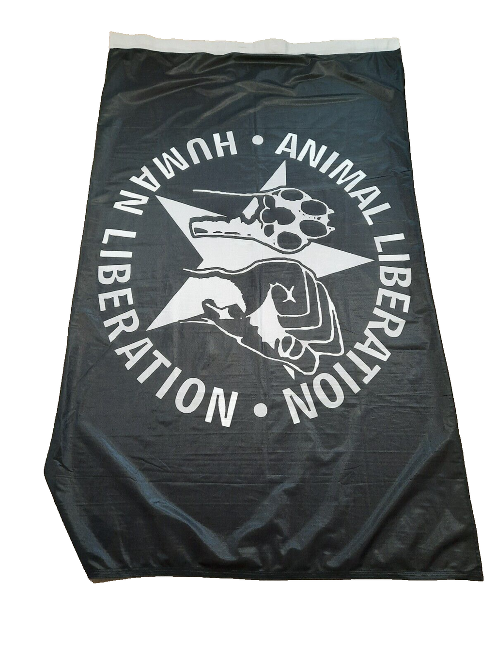 WESERFLAGGEN Fahne Animal Liberation Human Liberation0