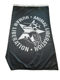 WESERFLAGGEN Fahne Animal Liberation Human Liberation0