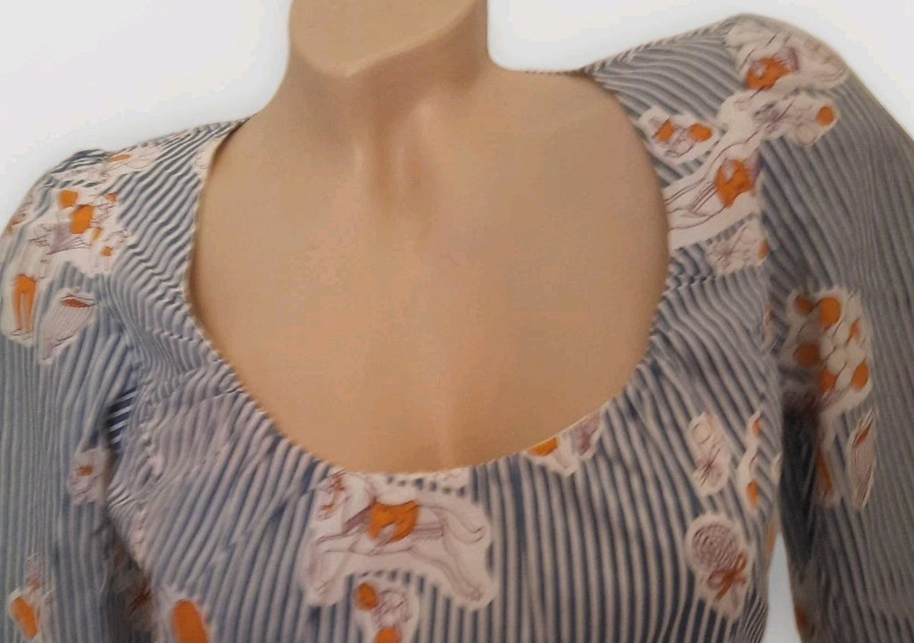 Blutsgeschwister Kleid Karussell Luftballons Pferd 5