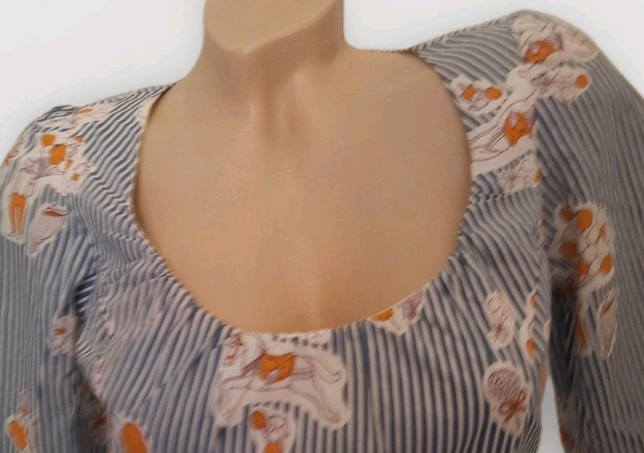 Blutsgeschwister Kleid Karussell Luftballons Pferd 5