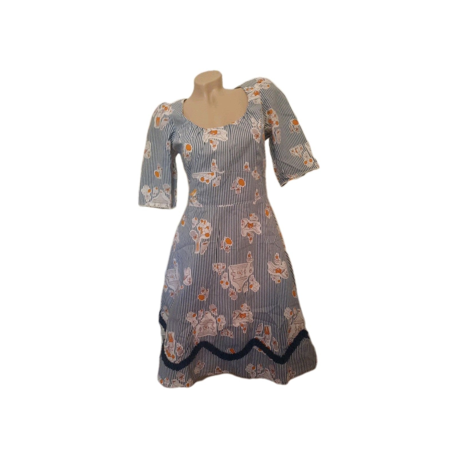 Blutsgeschwister Kleid Karussell Luftballons Pferd 4