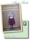 Postkarte "Feine Dame" A6 Ich Hab Dich angeleckt !jetzt darf ich Dich behalten Postkarte