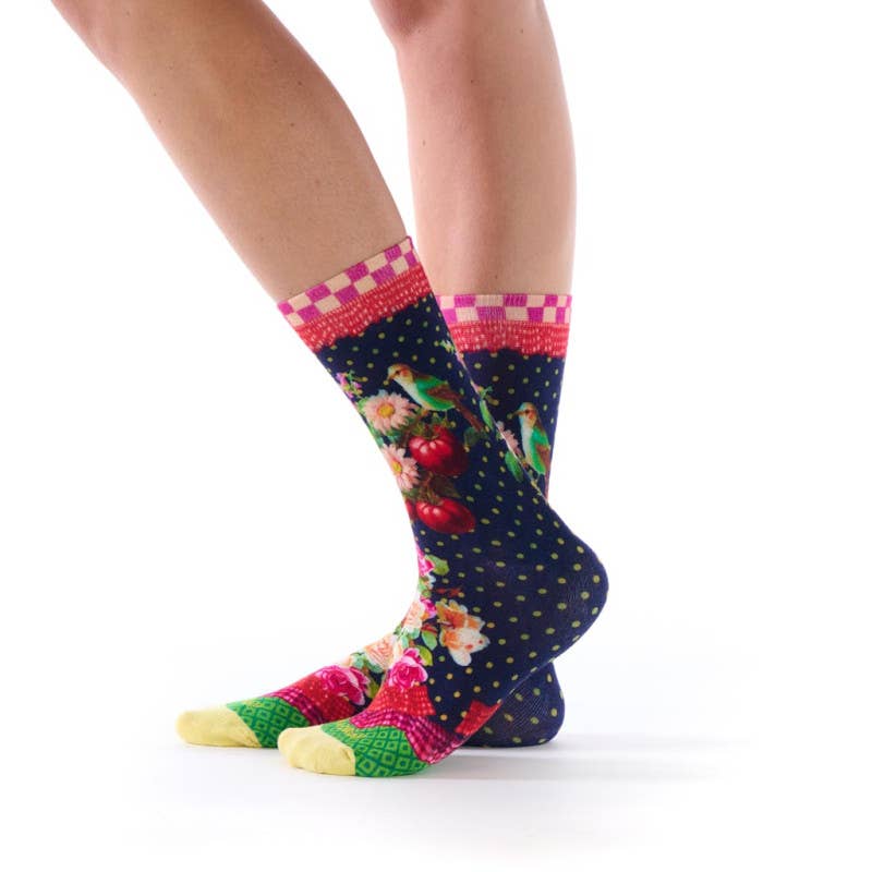 Dub & Drino Bedruckte Nachtschatten‑Socken