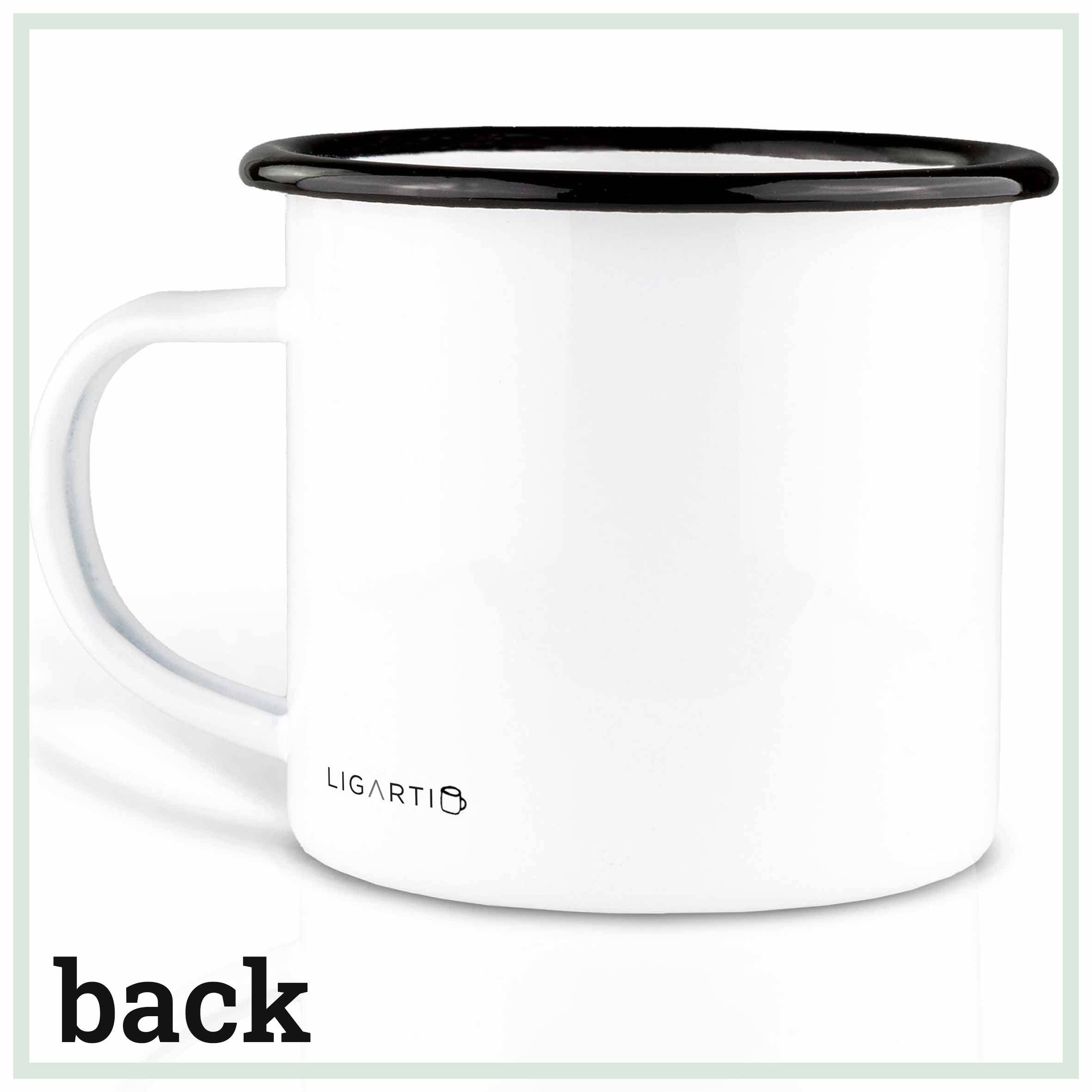 LIGARTI Emailletasse – Faultier