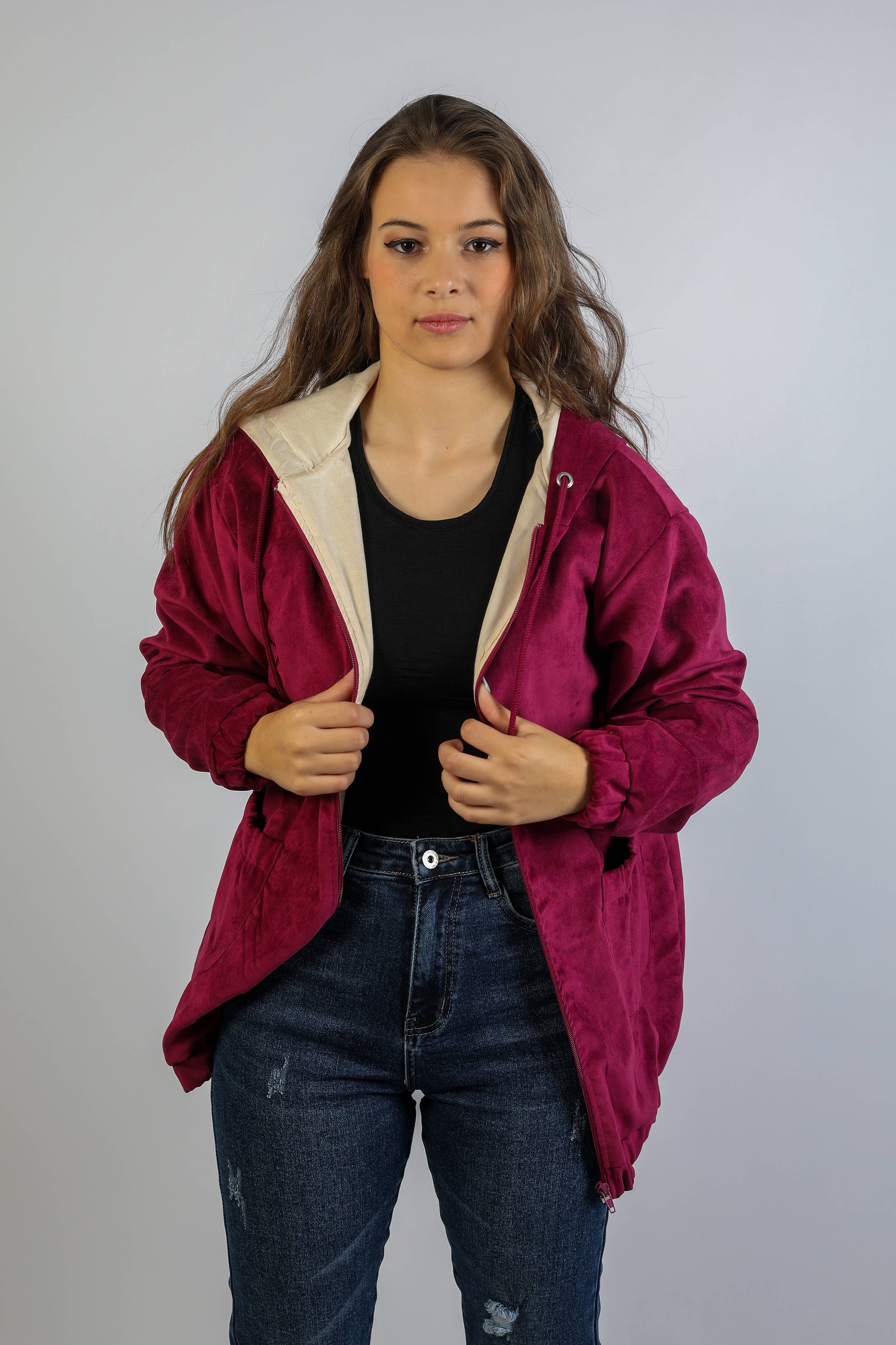 Übergroße Damenjacke BY/CS06