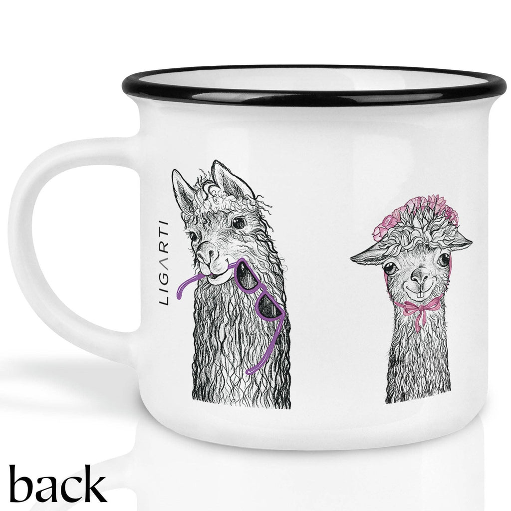 LIGARTI Keramiktasse – Lama Club