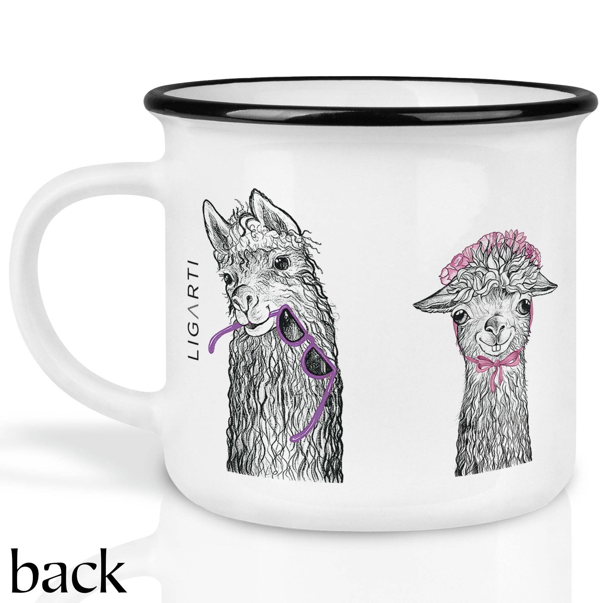 LIGARTI Keramiktasse – Lama Club